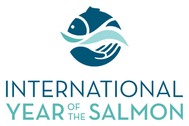 International Year of the Salmon International Year of the Salmon logo.